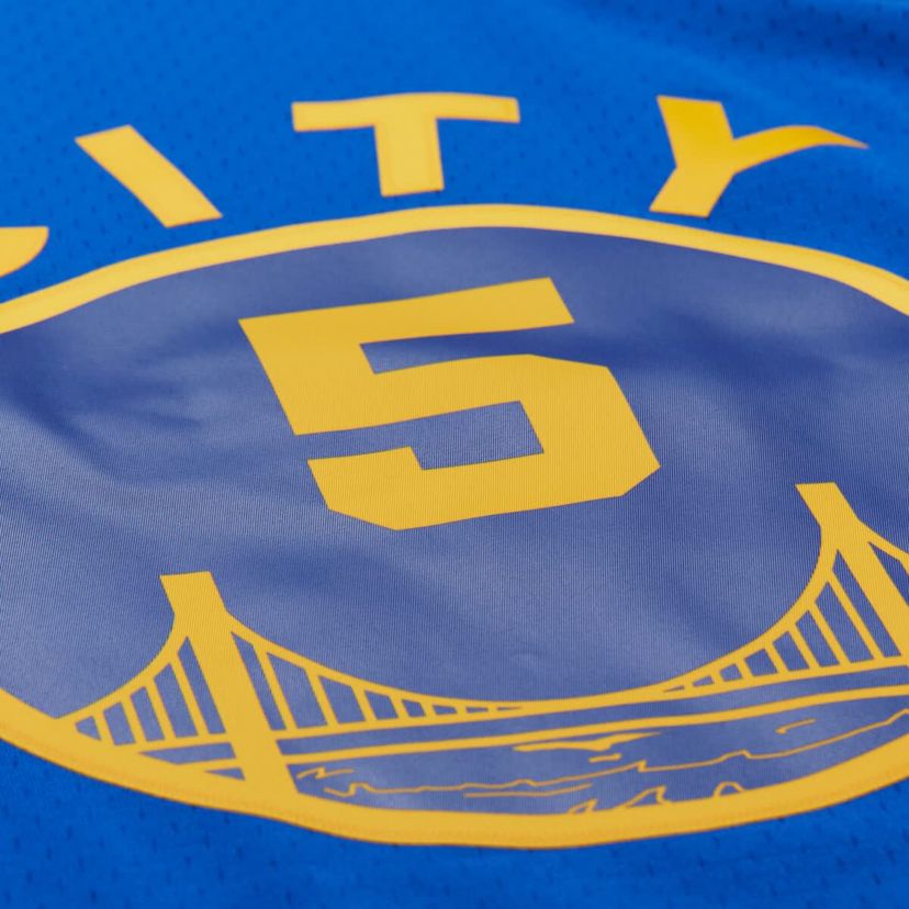 NBA Baron Davis Golden State Warriors Hardwood Classics 2004/05 Swingman Jersey