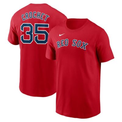 Men's Boston Red Sox MLB Nike Garrett Crochet Boston Sox Fuse Name & Number T-Shirt, XL