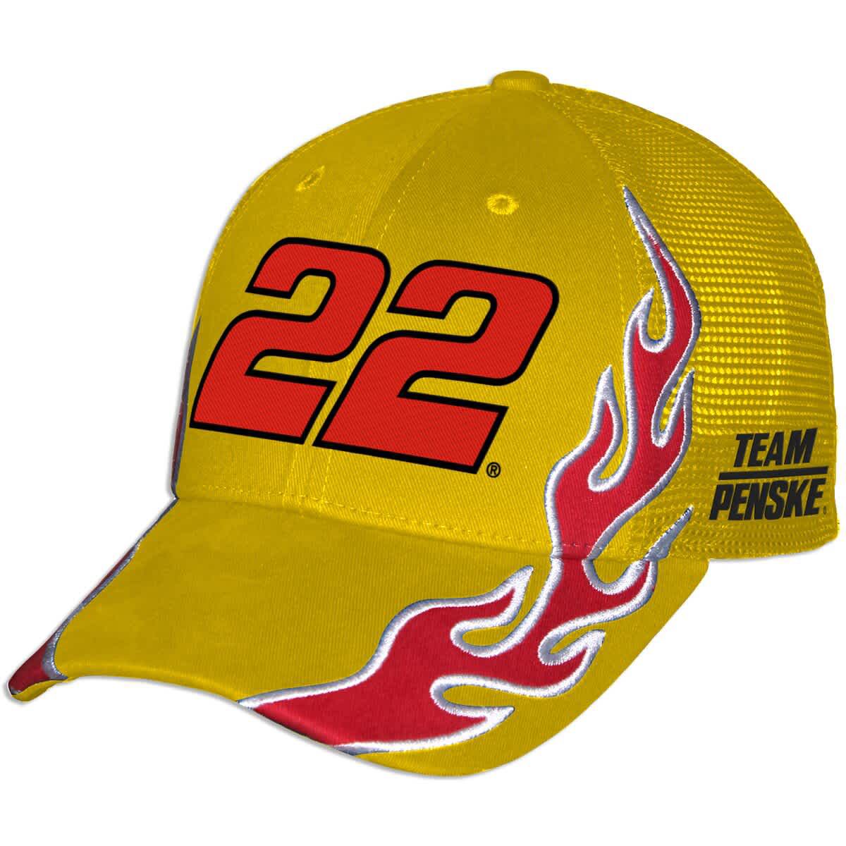 NASCAR Unisex Joey Logano Shell Pennzoil Flame Trucker Adjustable Hat
