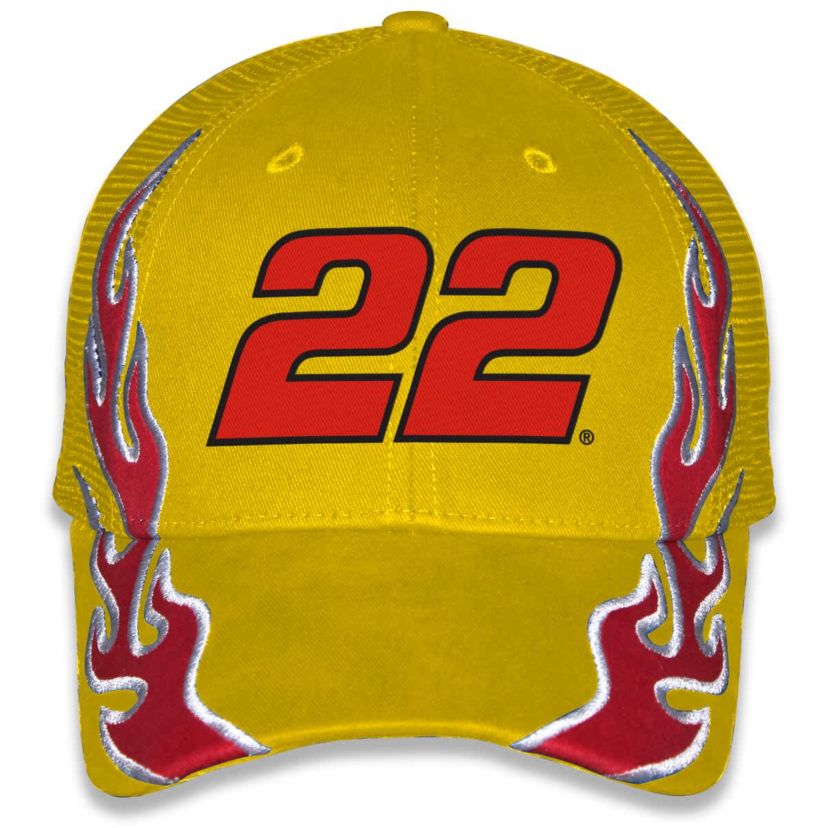 NASCAR Unisex Joey Logano Shell Pennzoil Flame Trucker Adjustable Hat