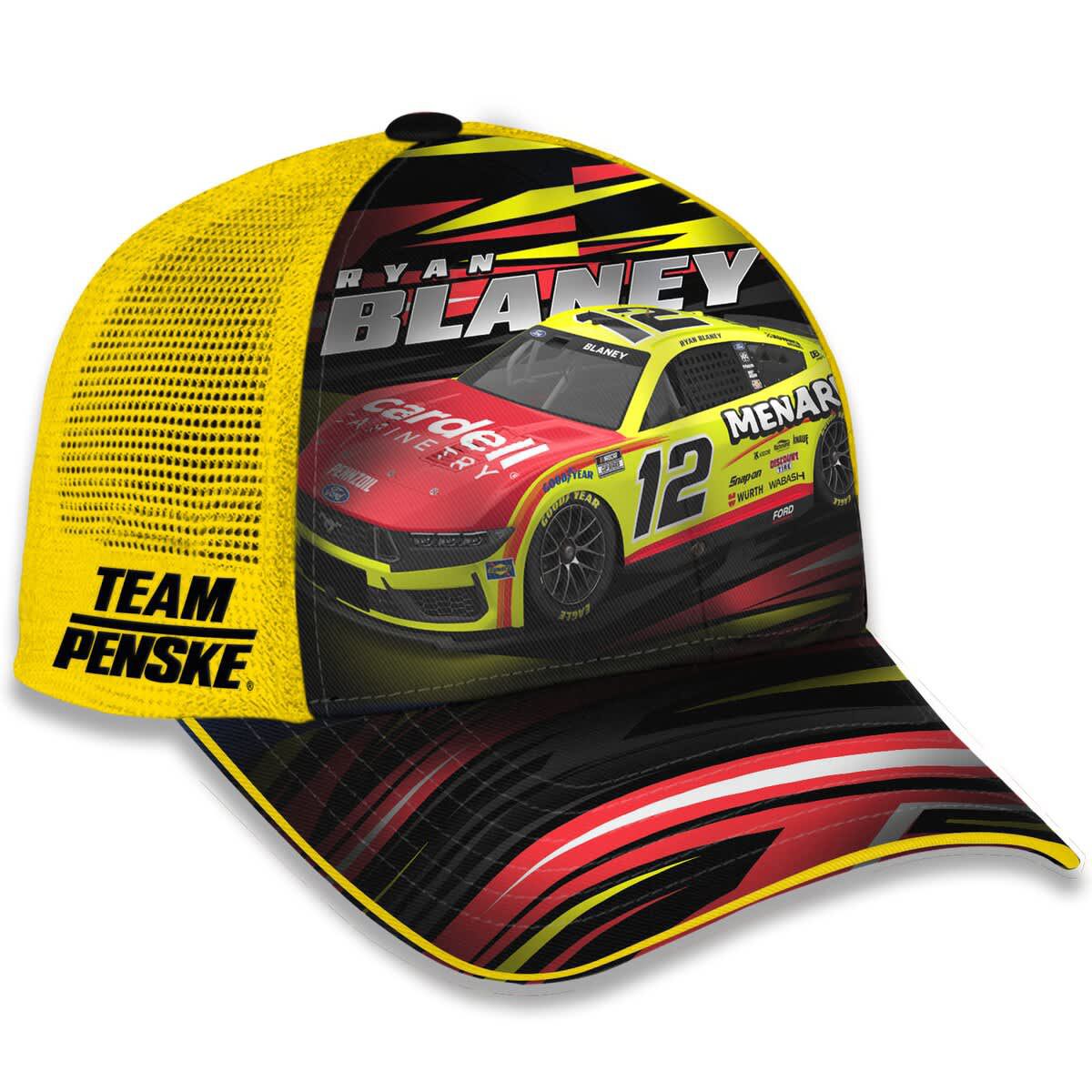 Checkered Flag Sports NASCAR Unisex Ryan Blaney Menards Trucker ...