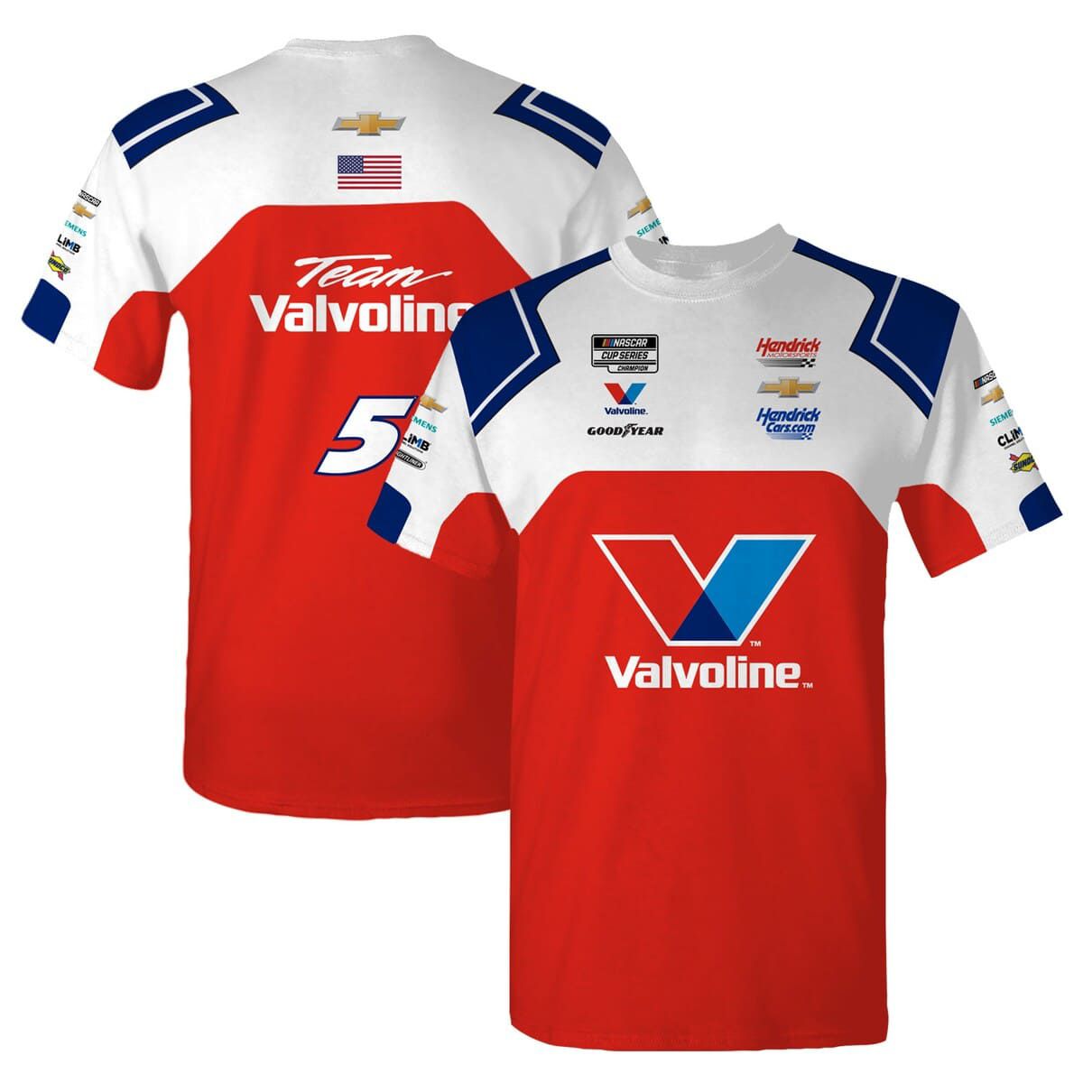 Checkered Flag Sports NASCAR Kyle Larson Valvoline Uniform T-Shirt | Belk