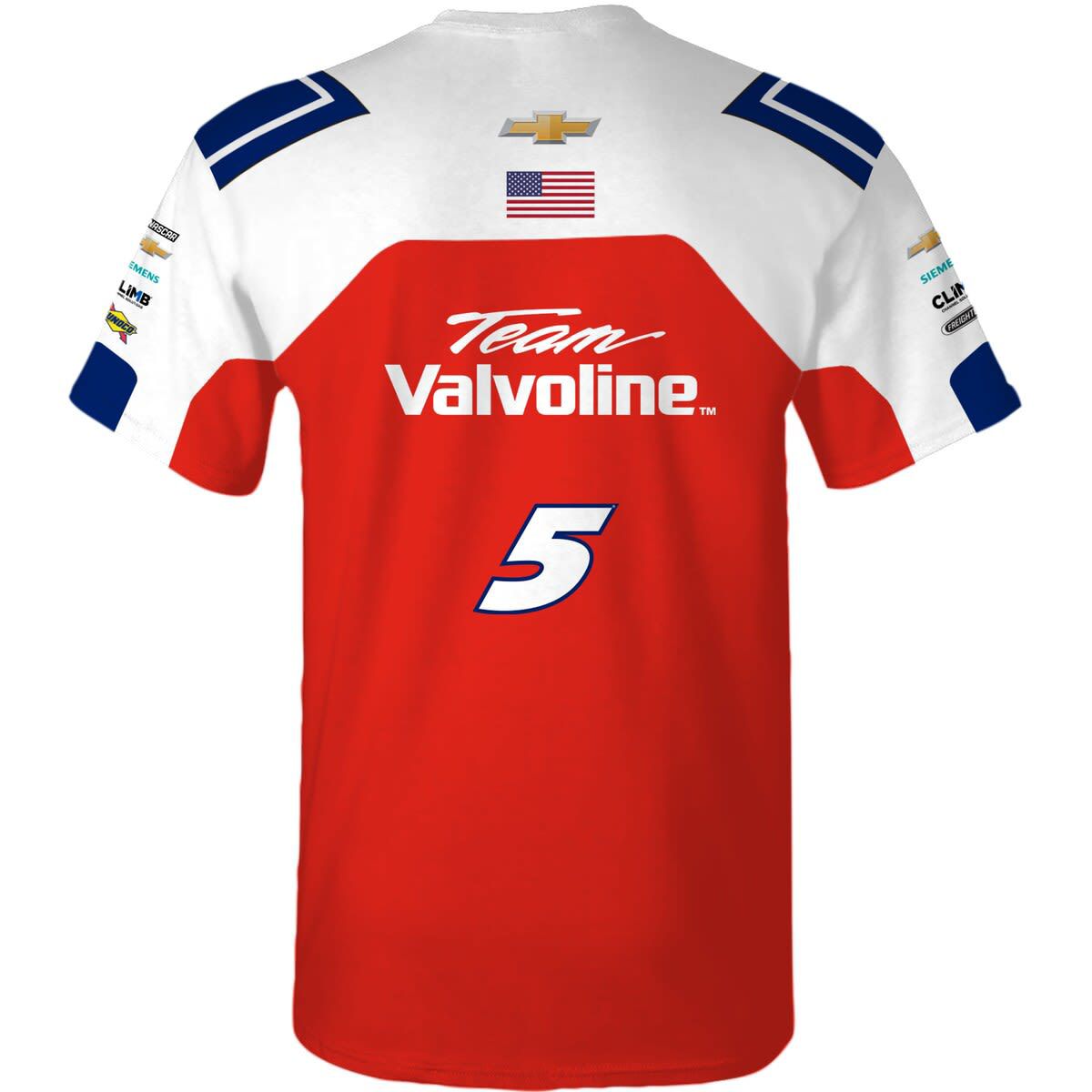Checkered Flag Sports NASCAR Kyle Larson Valvoline Uniform T-Shirt | Belk