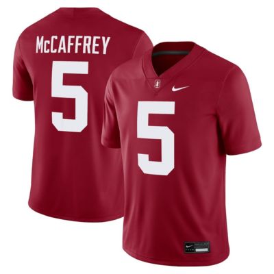 Men's Stanford Cardinal NCAA Nike Christian McCaffrey #5 Stanford Alumni Player Game Jersey, 3XL