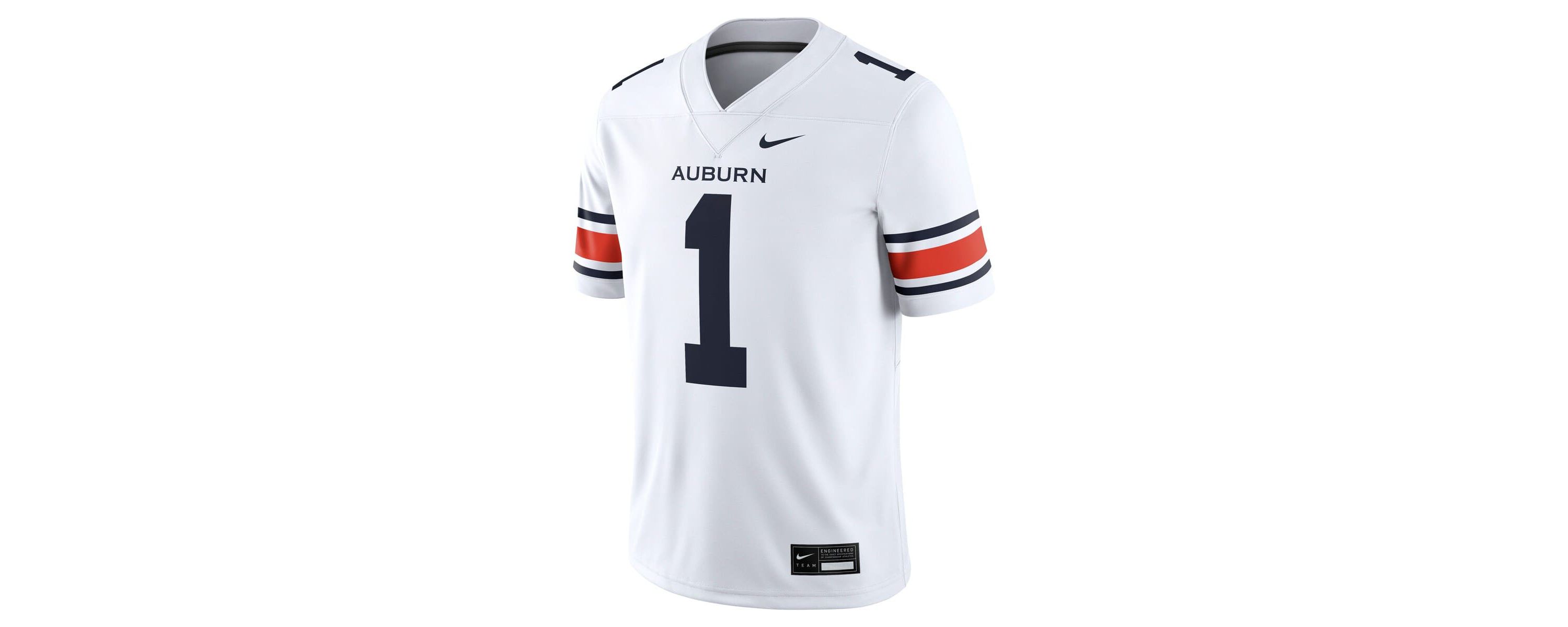 NCAA Nike Auburn Tigers Away Football Game Jersey