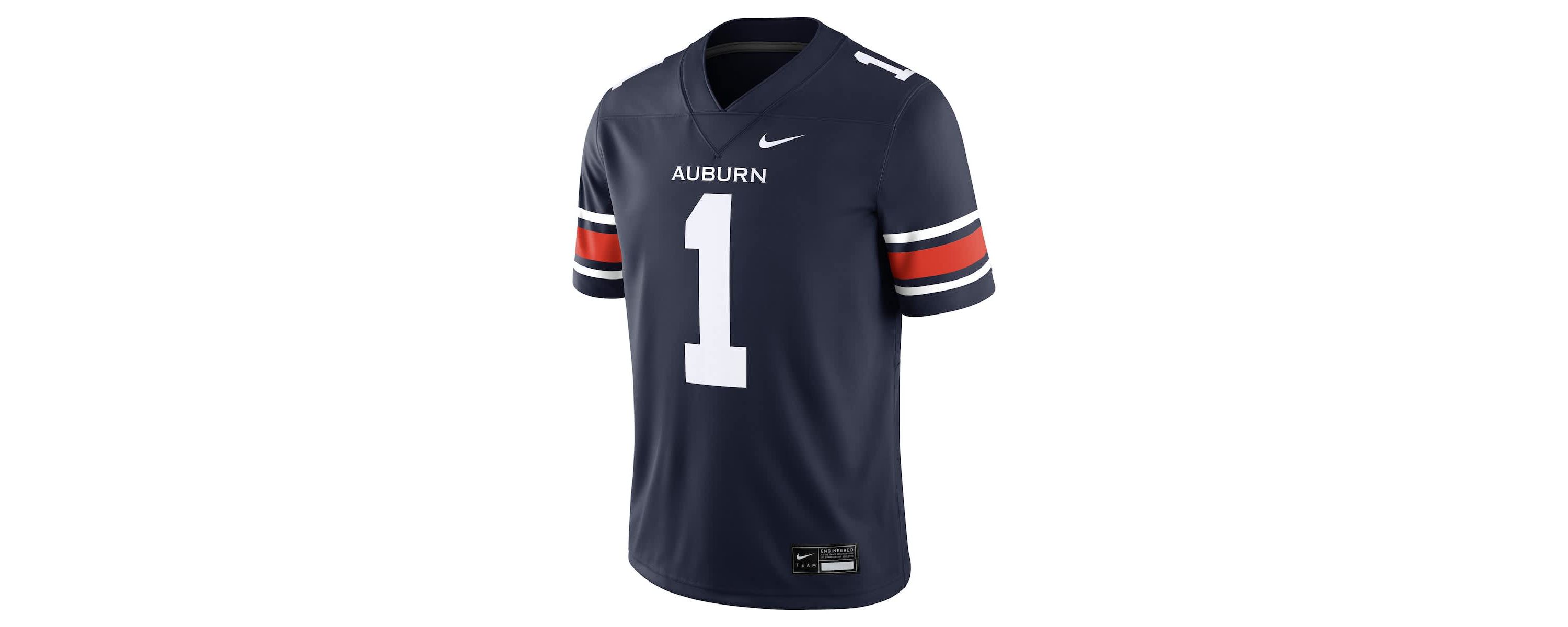 NCAA Nike Auburn Tigers Home Football Game Jersey