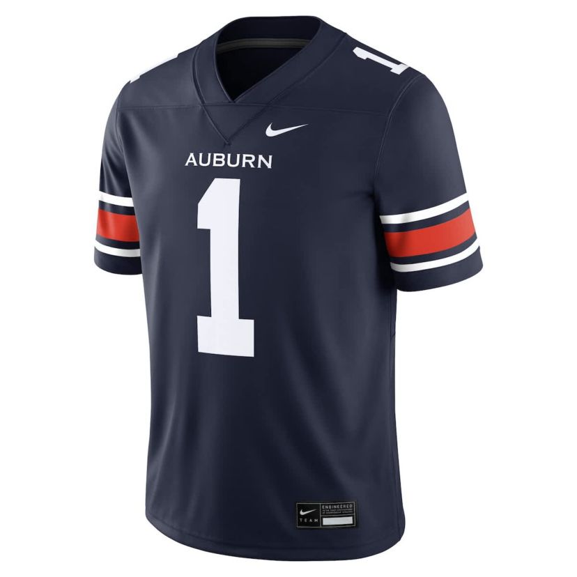 NCAA Nike Auburn Tigers Home Football Game Jersey