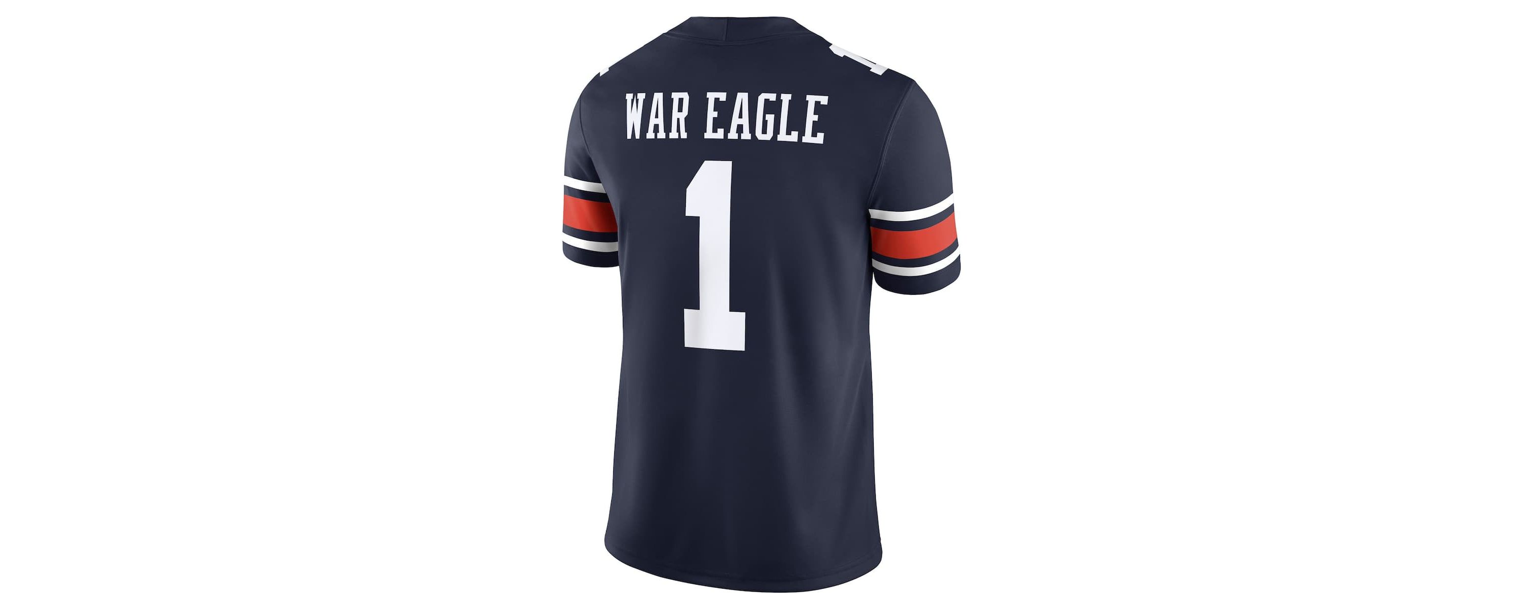 NCAA Nike Auburn Tigers Home Football Game Jersey