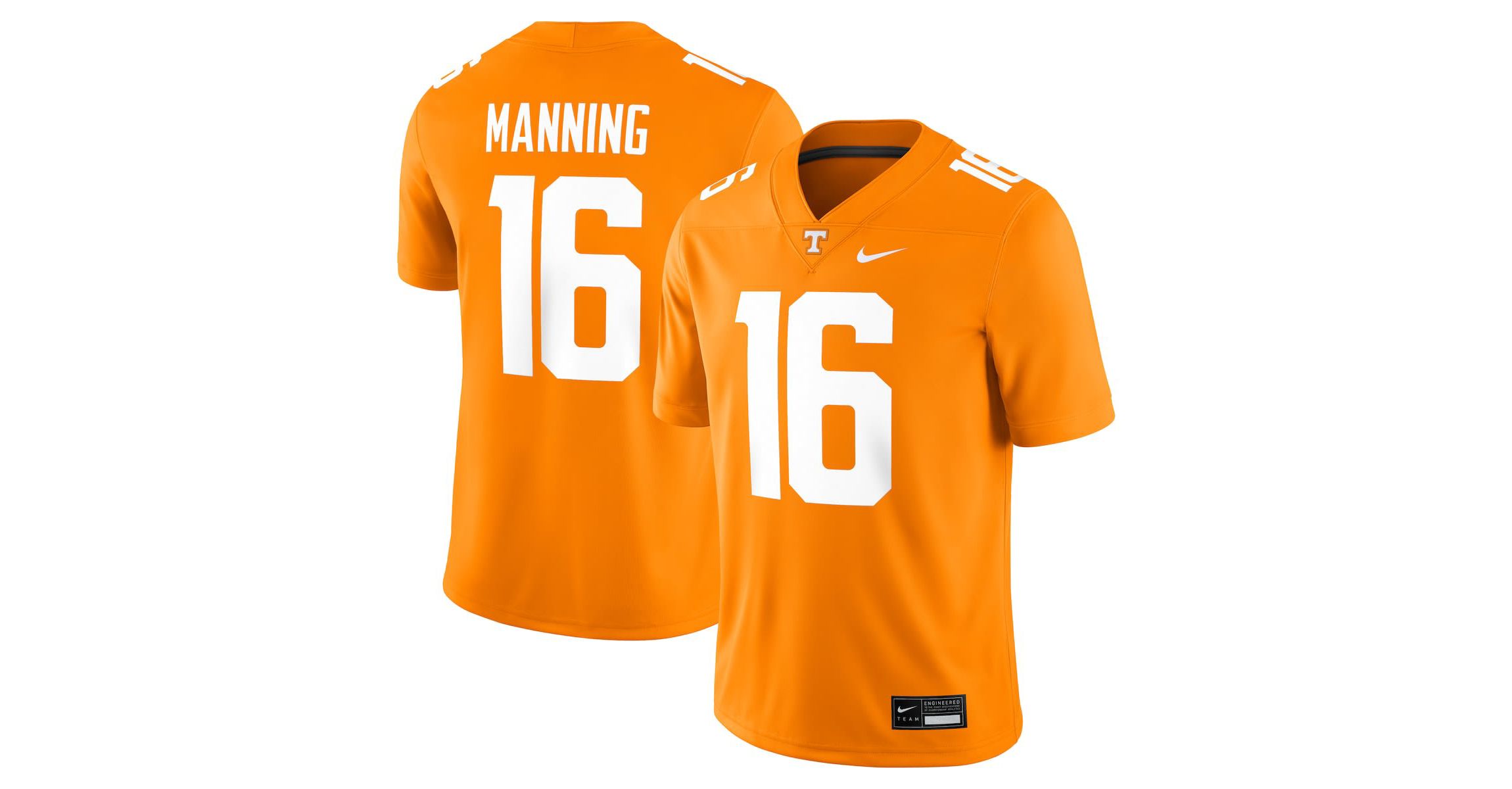 NCAA Nike Peyton Manning Tennessee Tennessee Volunteers Alumni Player Game Jersey