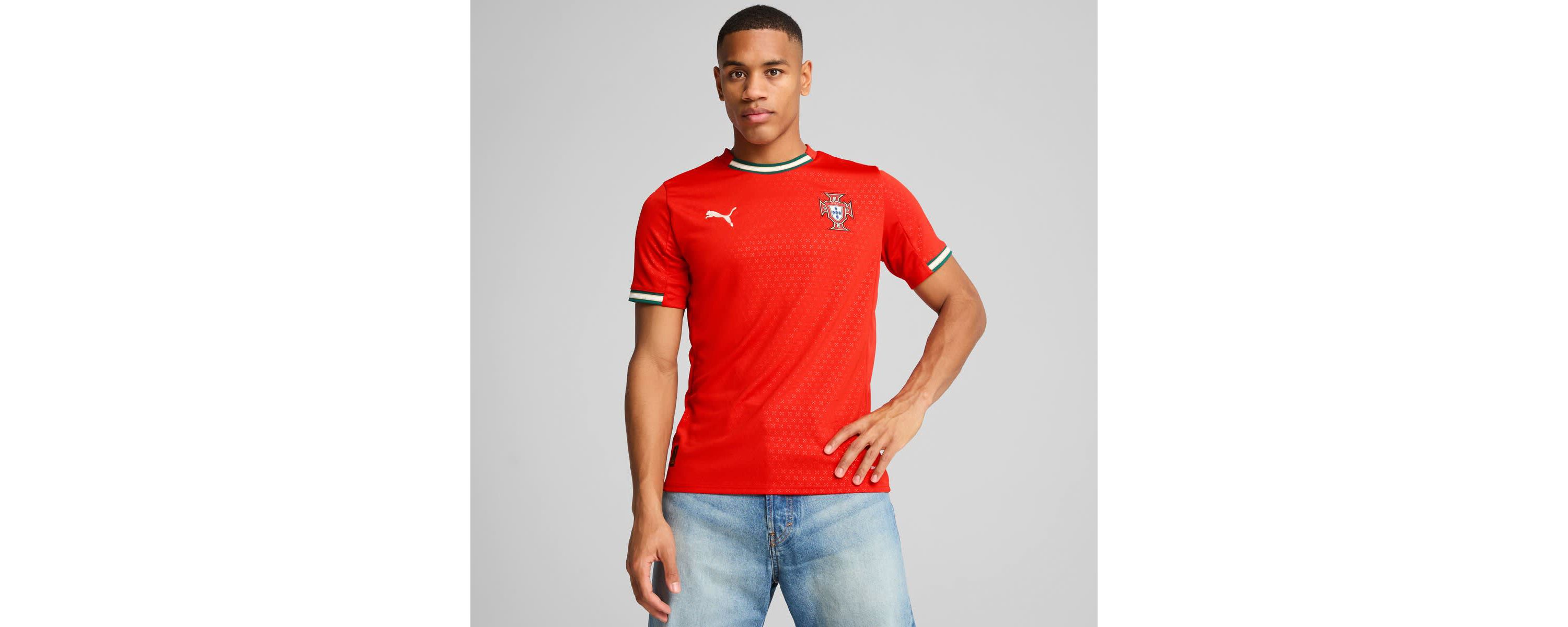 Soccer National Teams Cristiano Ronaldo Portugal National Team 2025 Home Replica Jersey