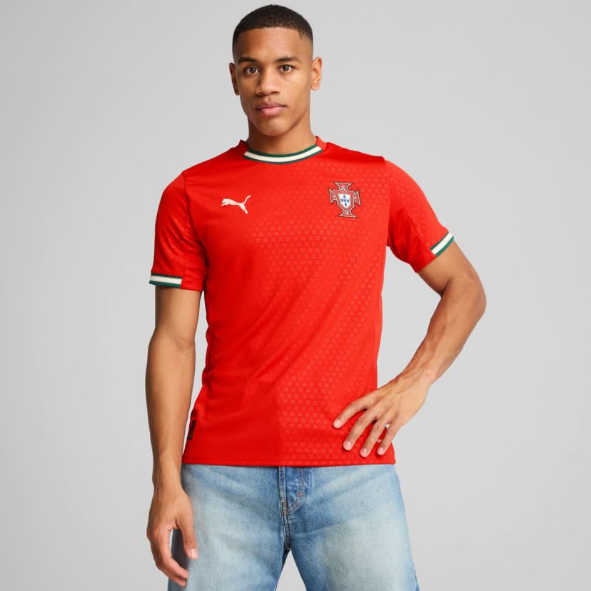 Soccer National Teams Cristiano Ronaldo Portugal National Team 2025 Home Replica Jersey