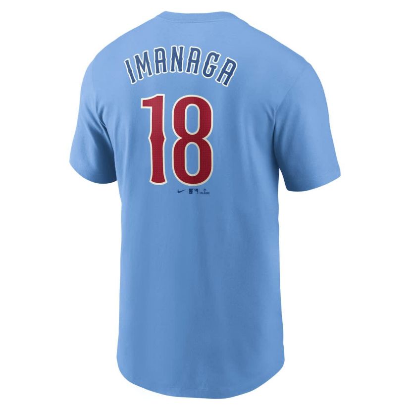 MLB Nike Shōta Imanaga Baby Chicago Cubs Fuse Name & Number T-Shirt