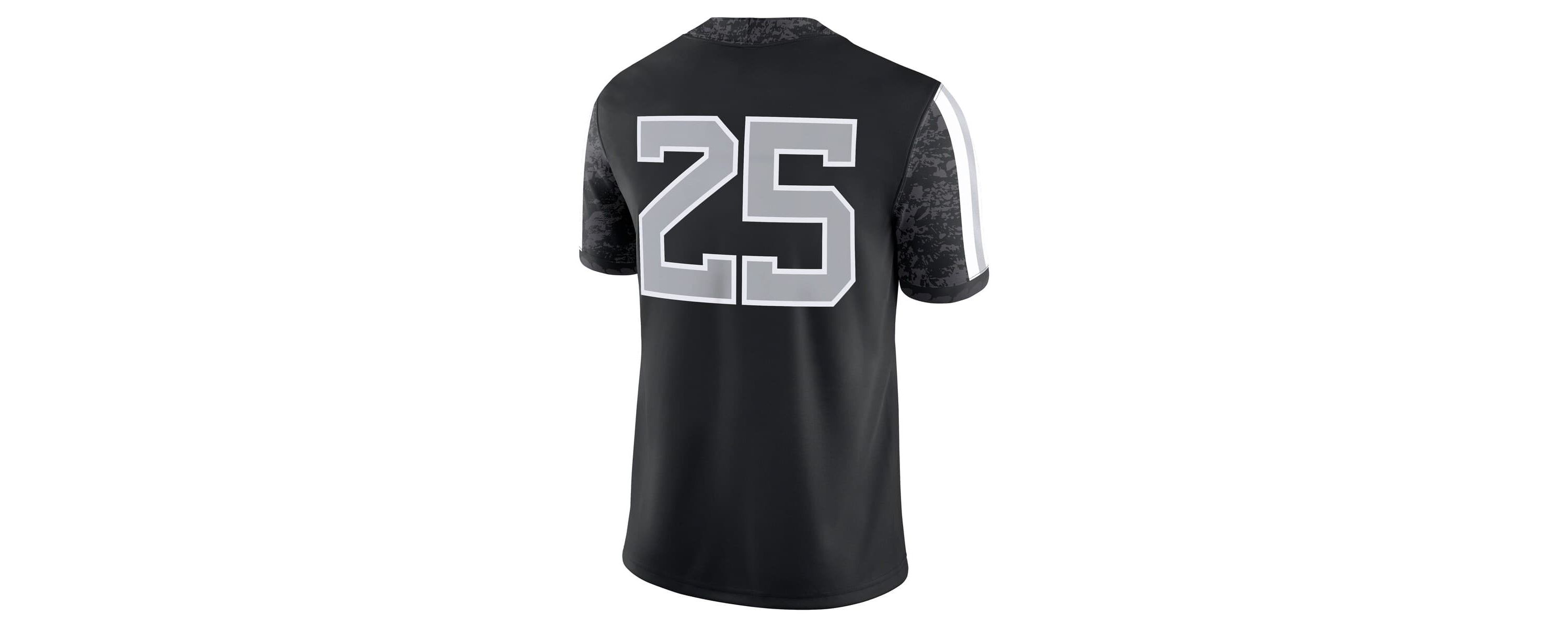 NCAA Nike #25 West Virginia Mountaineers Alternate Game Jersey