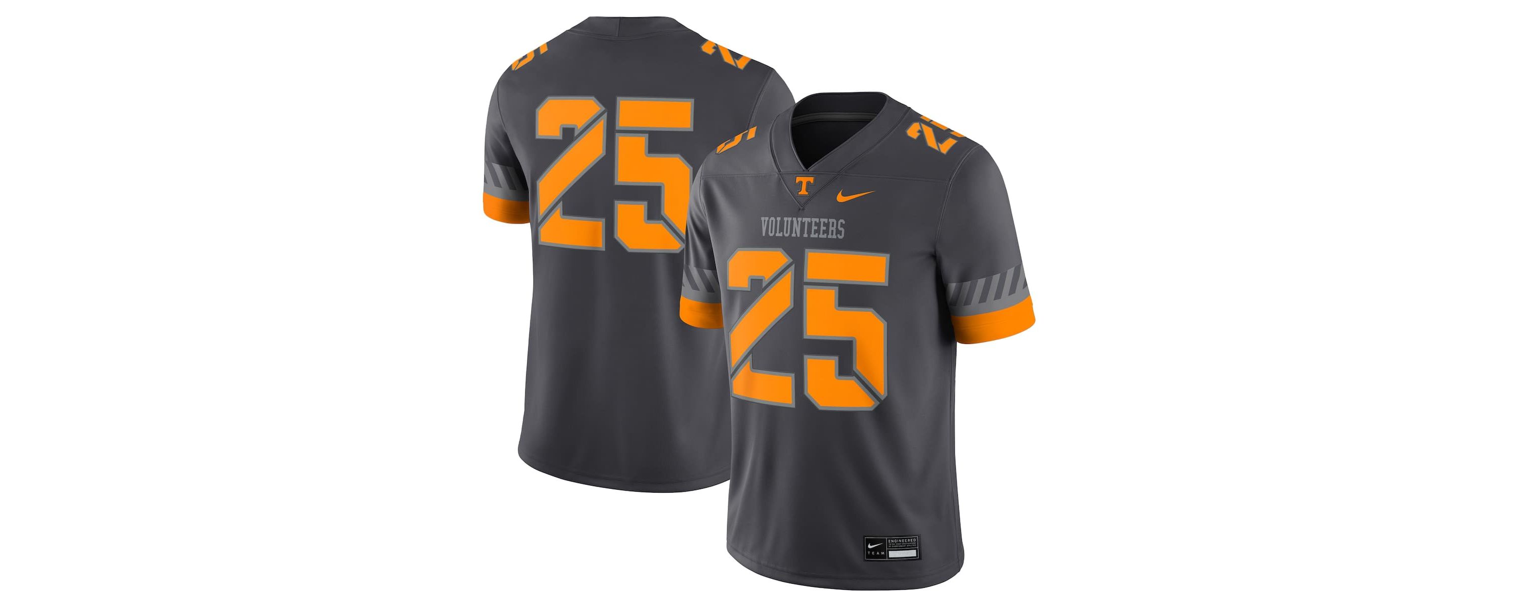 NCAA Nike #25 Tennessee Volunteers Game Jersey