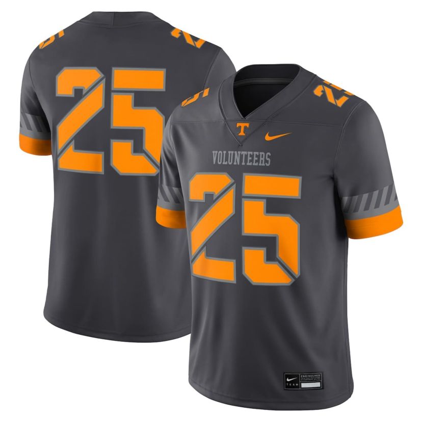 NCAA Nike #25 Tennessee Volunteers Game Jersey