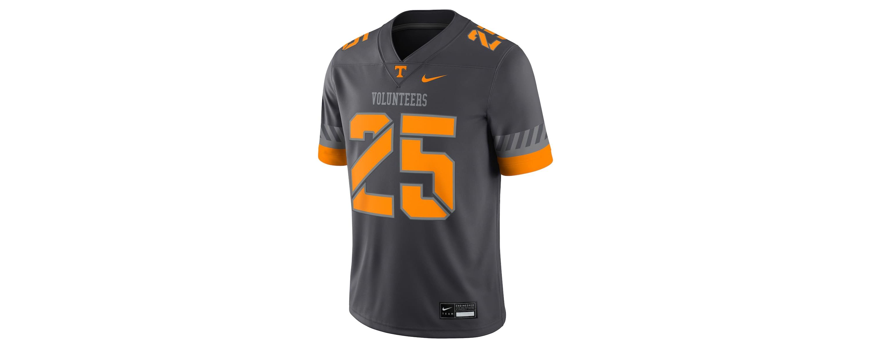 NCAA Nike #25 Tennessee Volunteers Game Jersey