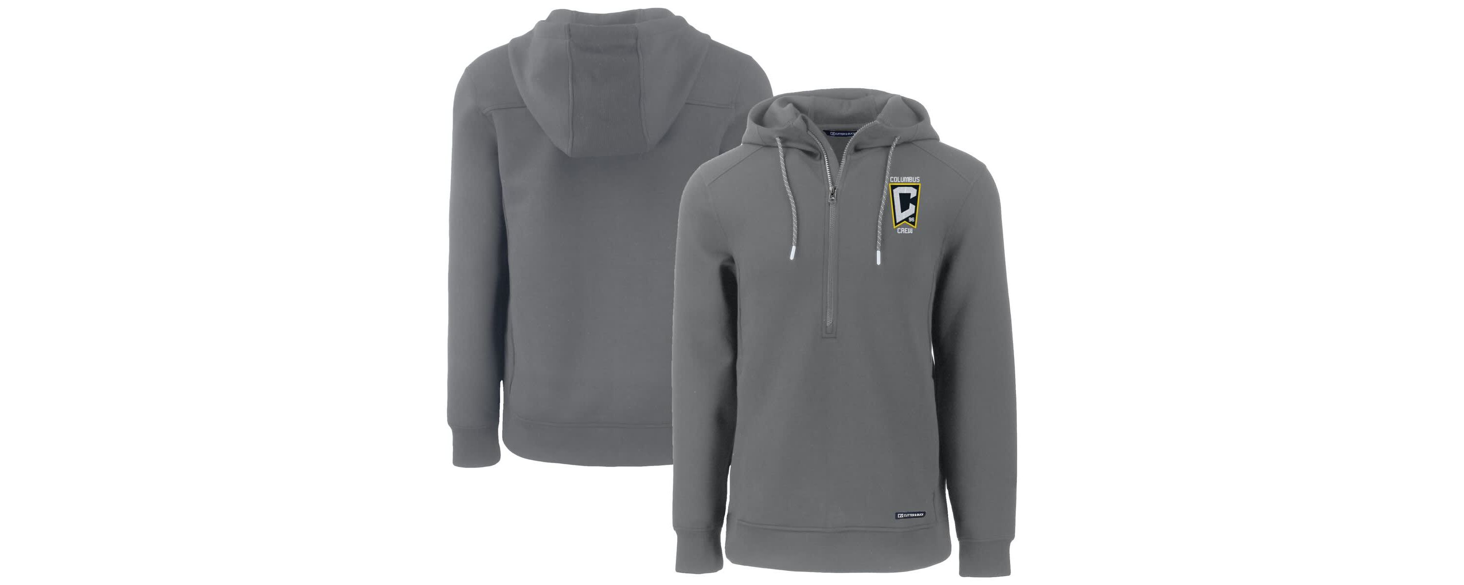 MLS Columbus Crew Roam Eco Half-Zip Recycled Pullover Hoodie