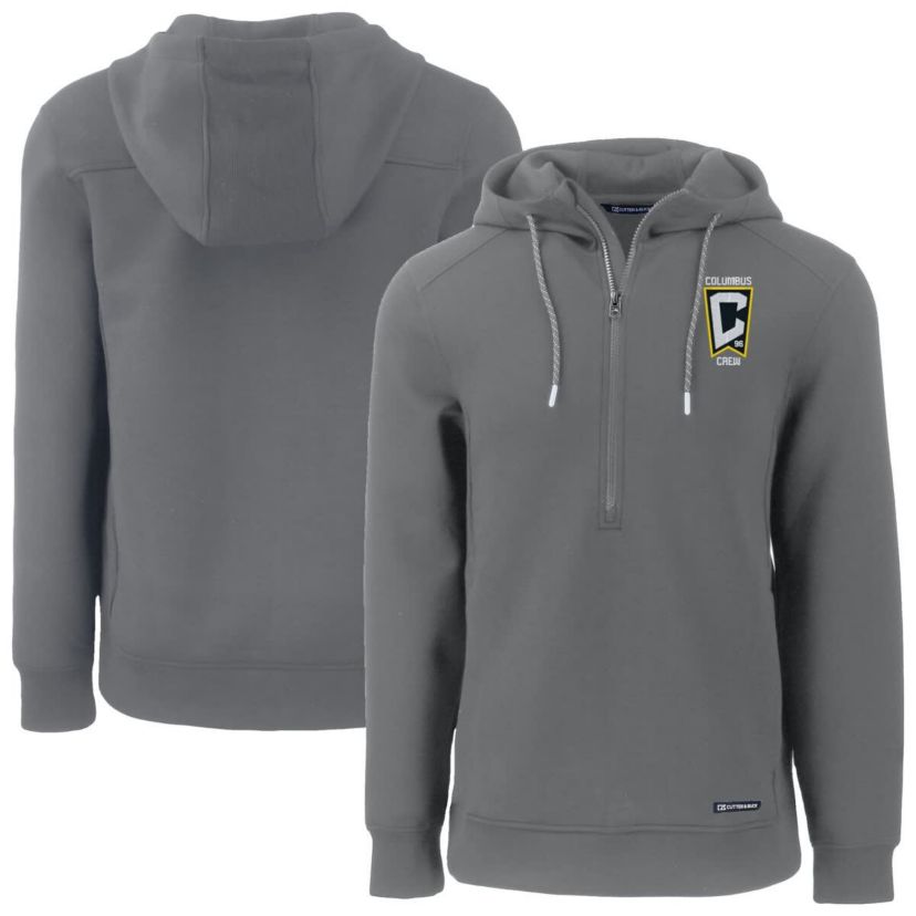 MLS Columbus Crew Roam Eco Half-Zip Recycled Pullover Hoodie