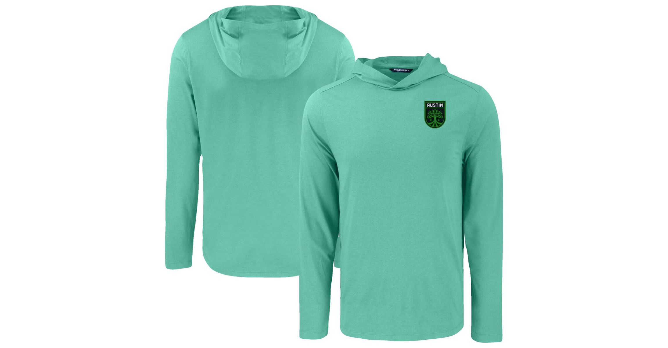MLS Austin FC Coastline Epic Comfort Eco Recycled Long Sleeve Hoodie T-Shirt