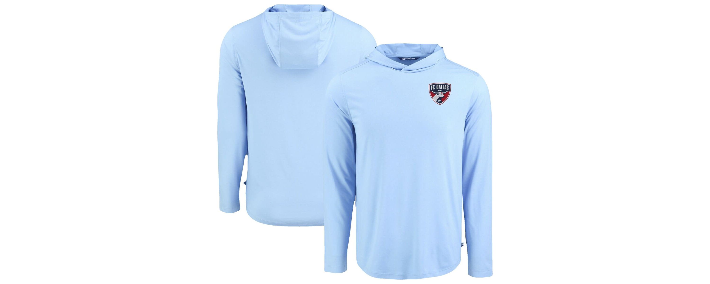 MLS Powder FC Dallas Coastline Epic Comfort Eco Recycled Long Sleeve Hoodie T-Shirt