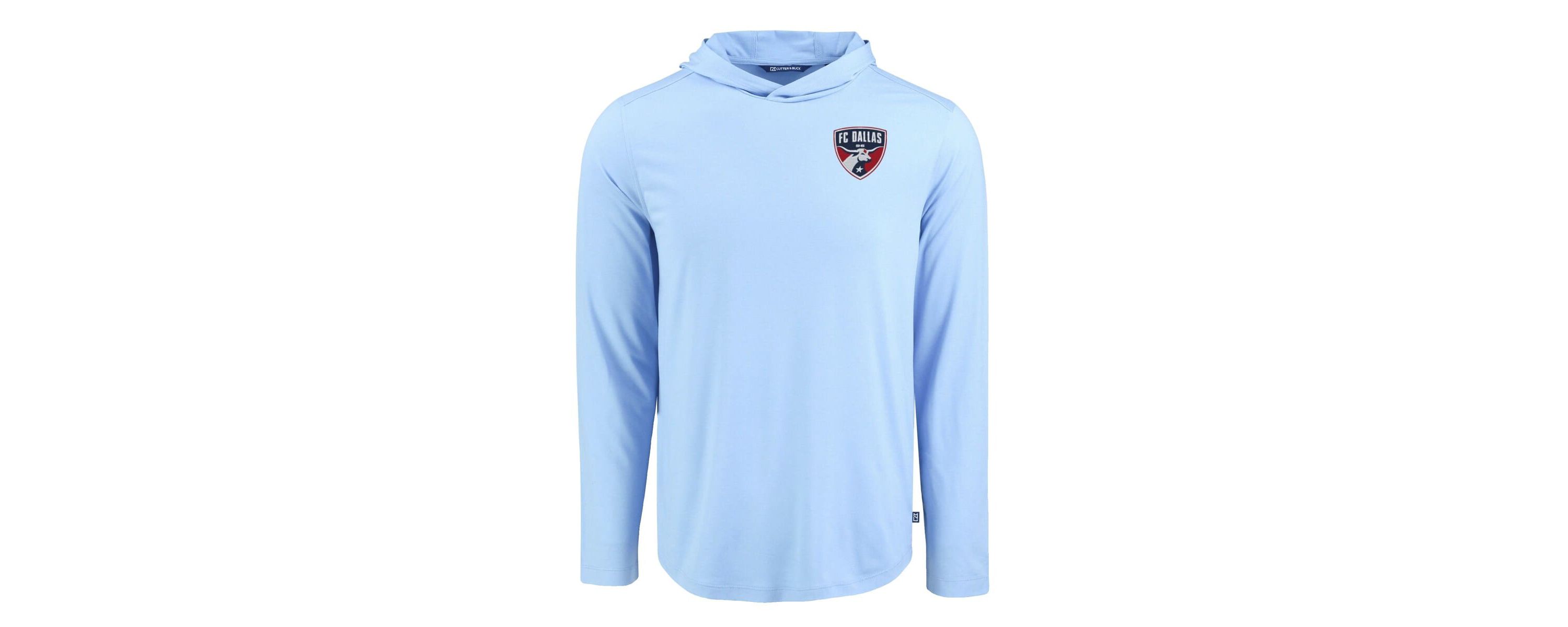 MLS Powder FC Dallas Coastline Epic Comfort Eco Recycled Long Sleeve Hoodie T-Shirt