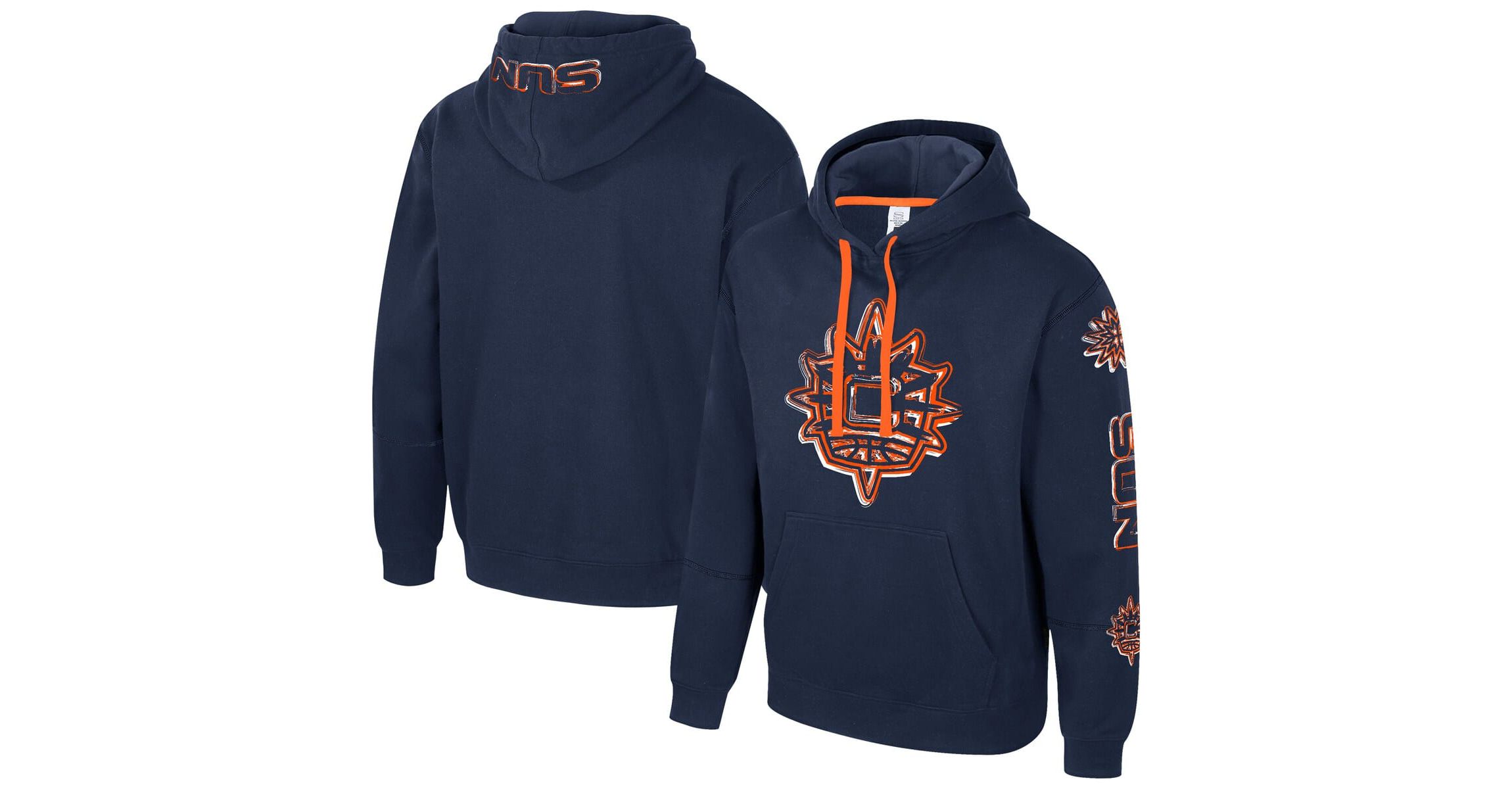 WNBA Unisex Connecticut Sun Elementized Pullover Hoodie