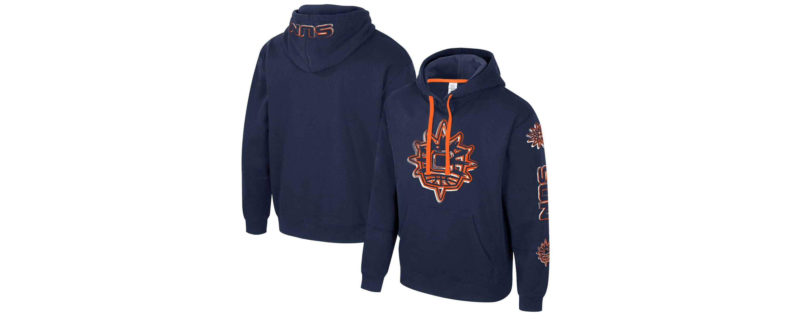 WNBA Unisex Connecticut Sun Elementized Pullover Hoodie