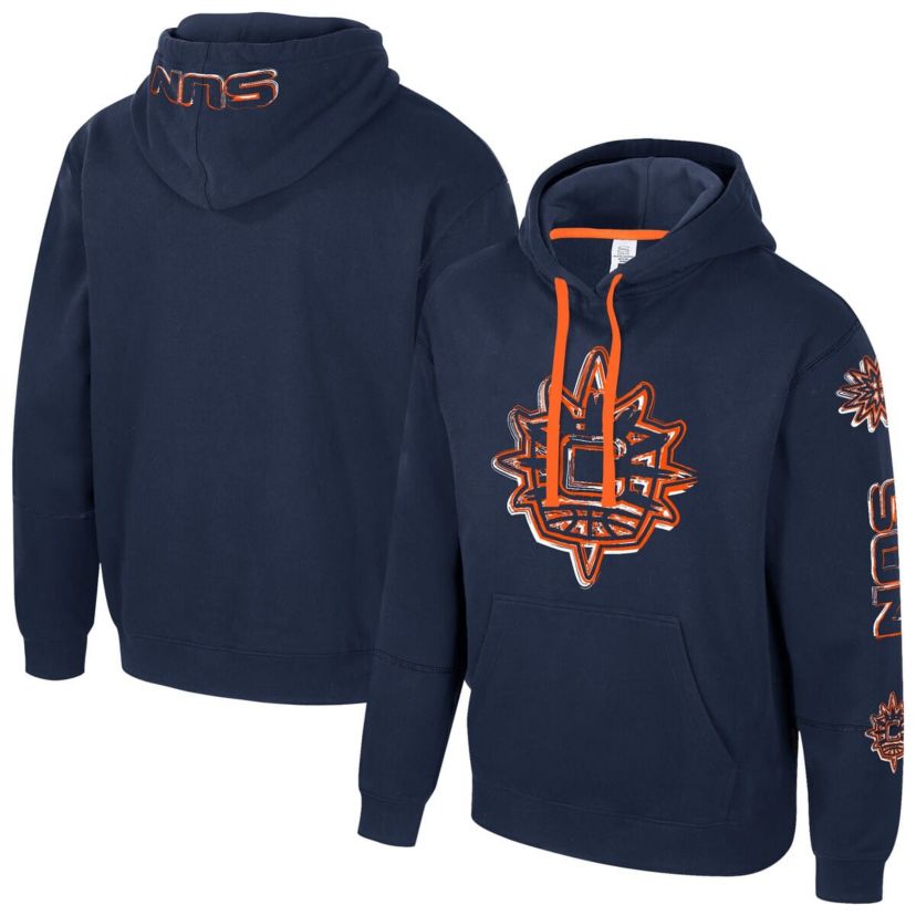 WNBA Unisex Connecticut Sun Elementized Pullover Hoodie