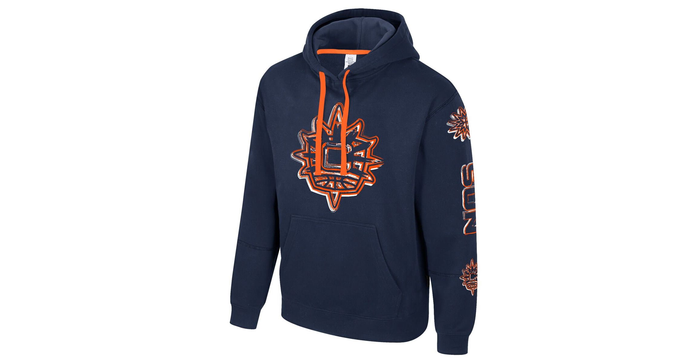 WNBA Unisex Connecticut Sun Elementized Pullover Hoodie