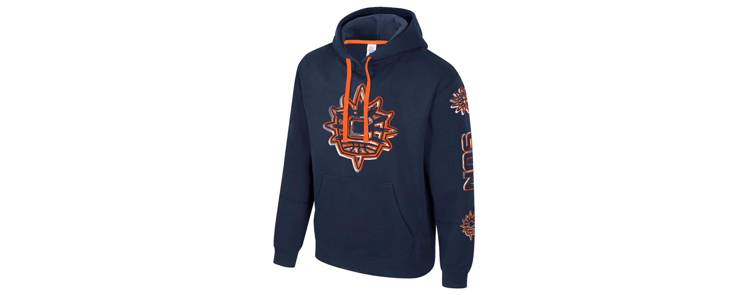 WNBA Unisex Connecticut Sun Elementized Pullover Hoodie