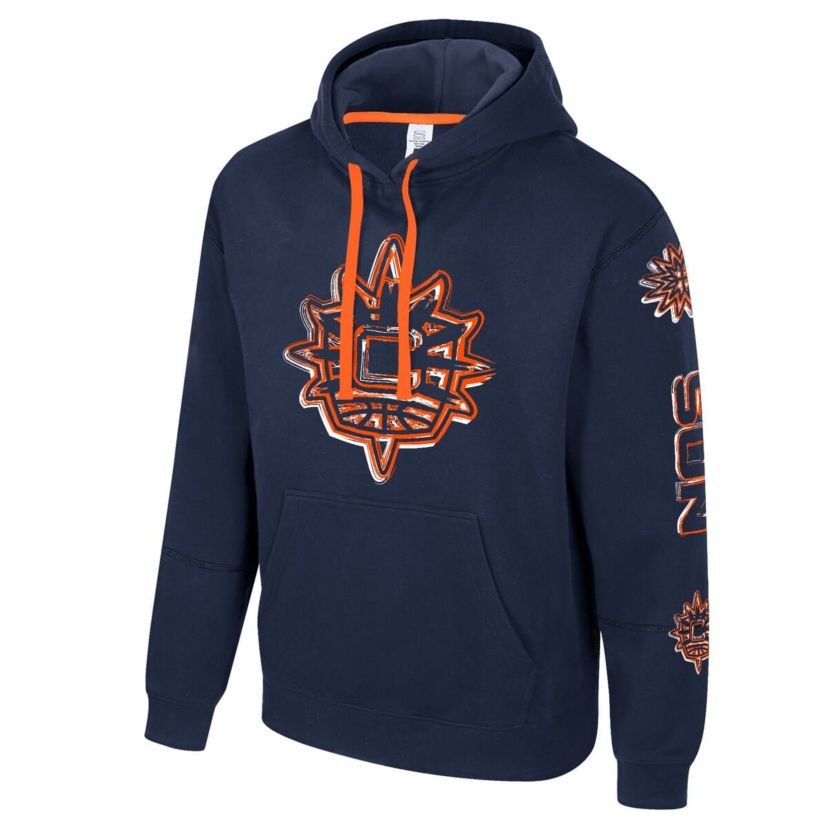 WNBA Unisex Connecticut Sun Elementized Pullover Hoodie