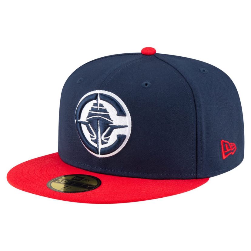 Los Angeles Clippers NBA Navy/Red LA Clippers 2-Tone 59FIFTY Fitted Hat
