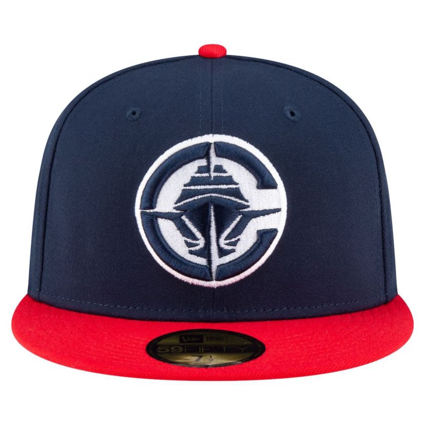 Los Angeles Clippers NBA Navy/Red LA Clippers 2-Tone 59FIFTY Fitted Hat