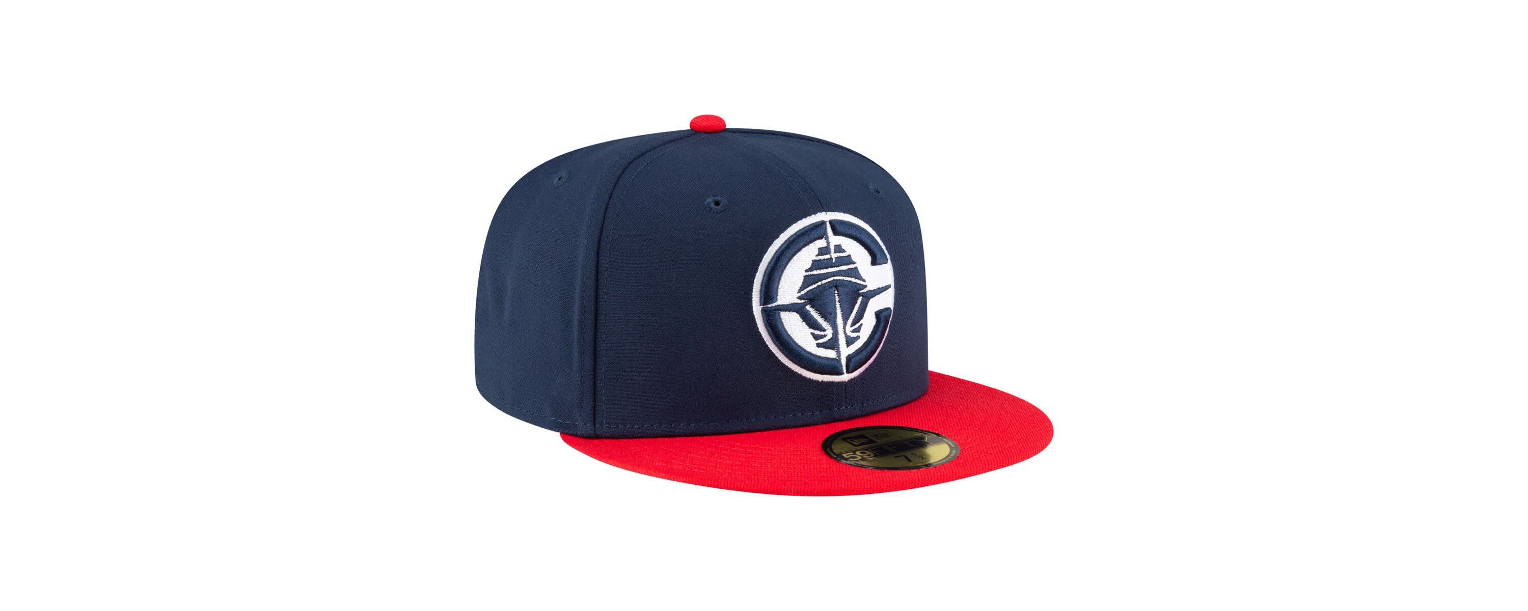 Los Angeles Clippers NBA Navy/Red LA Clippers 2-Tone 59FIFTY Fitted Hat
