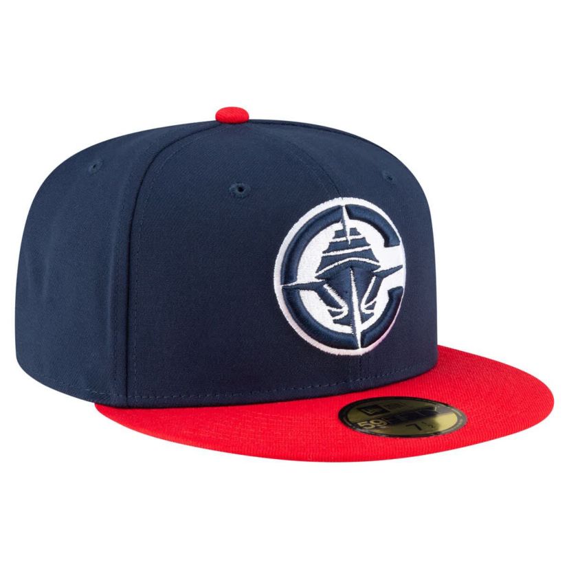 Los Angeles Clippers NBA Navy/Red LA Clippers 2-Tone 59FIFTY Fitted Hat