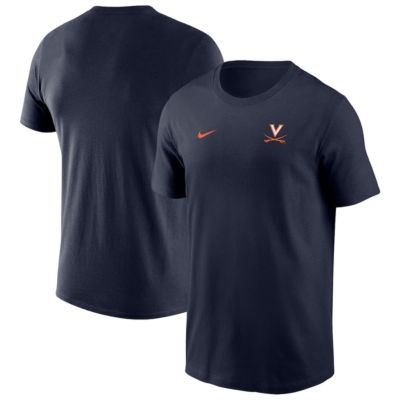 Men's NCAA Nike Virginia Cavaliers 2025 Sideline Legend Performance T-Shirt, Navy Blue, 3XL