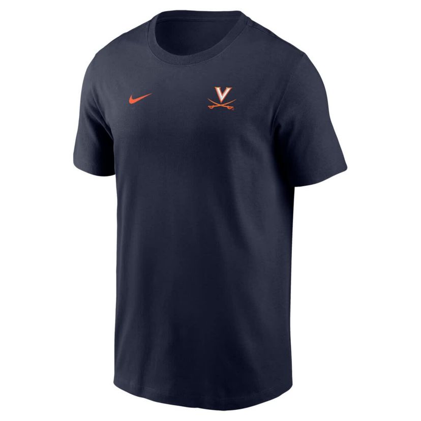 NCAA Nike Virginia Cavaliers 2025 Sideline Legend Performance T-Shirt