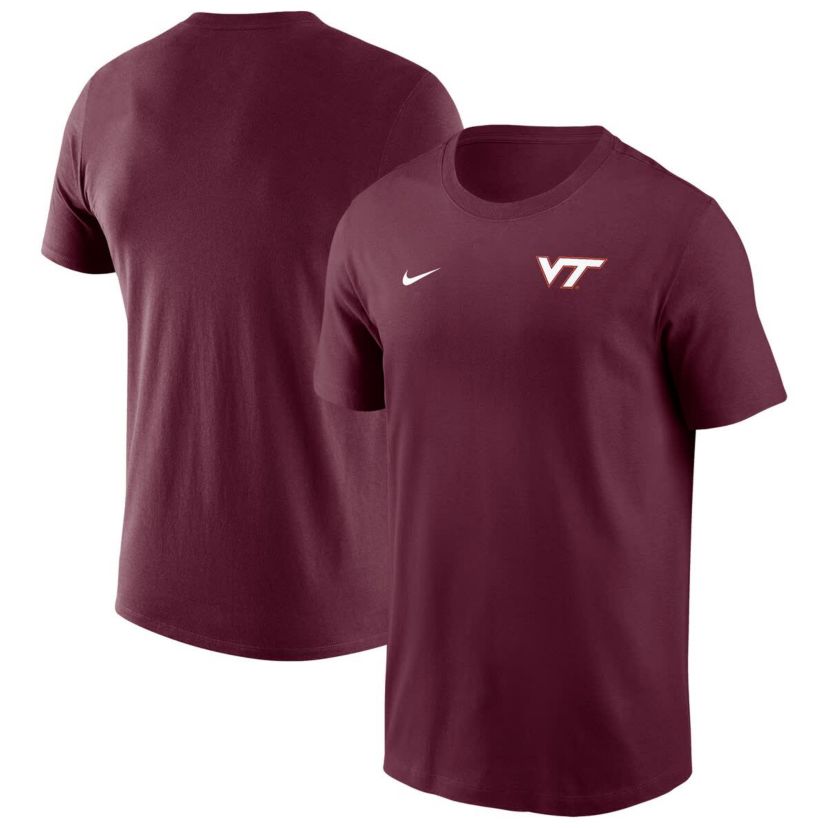 NCAA Nike Virginia Tech Hokies 2025 Sideline Legend Performance T-Shirt