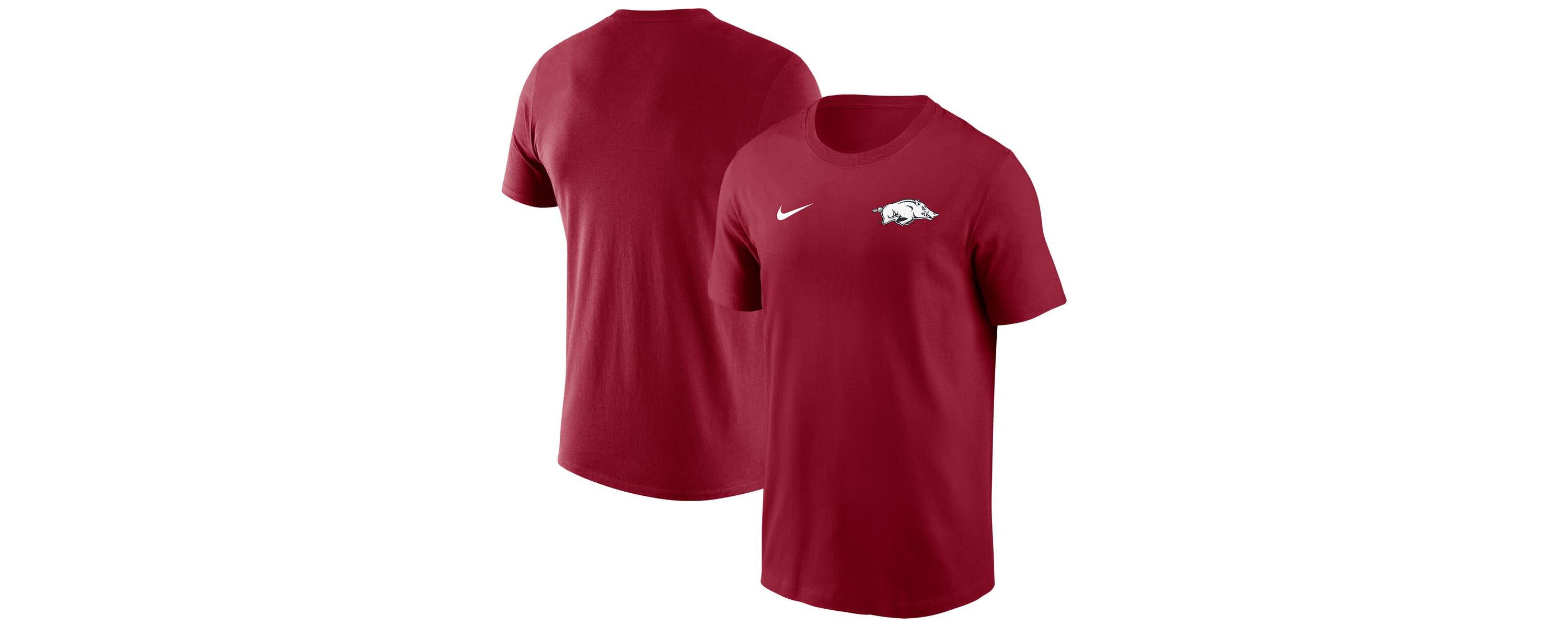 NCAA Nike Arkansas Razorbacks 2025 Sideline Legend Performance T-Shirt