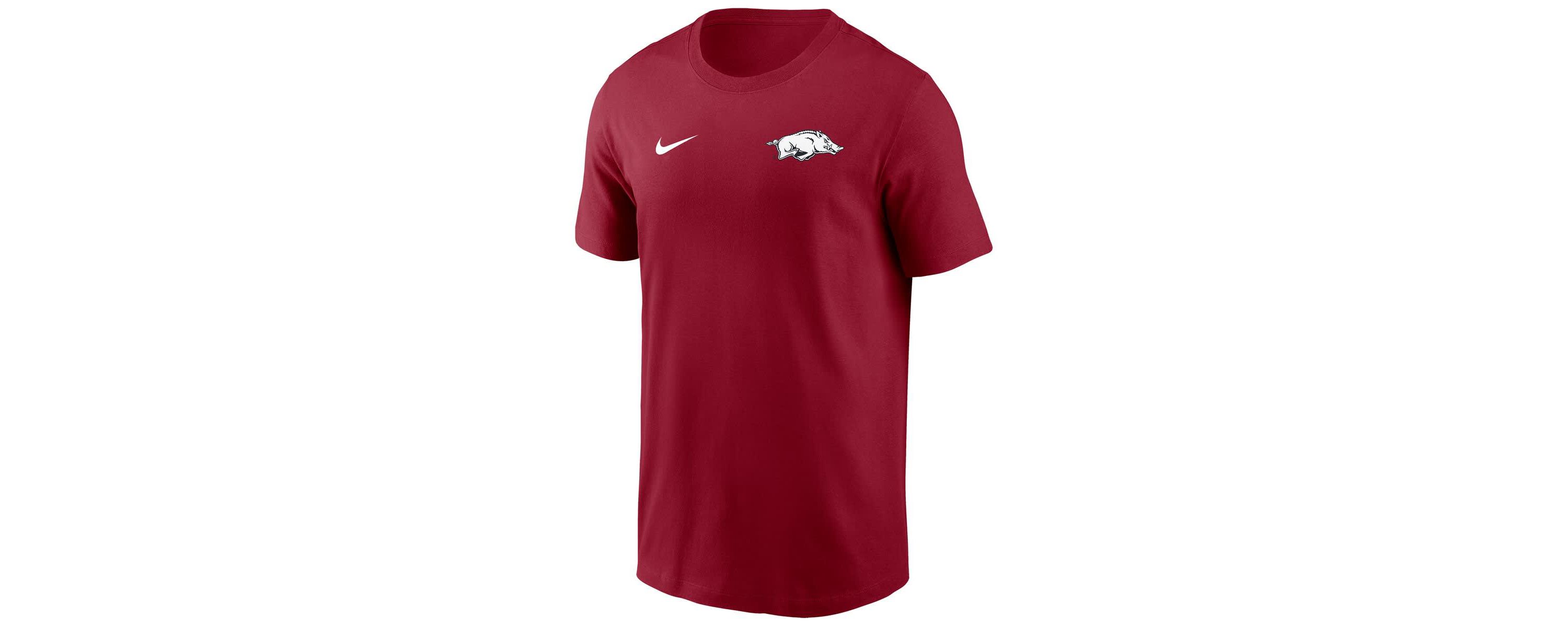 NCAA Nike Arkansas Razorbacks 2025 Sideline Legend Performance T-Shirt