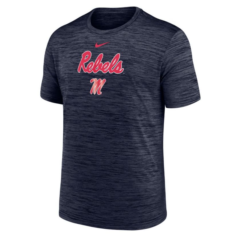 NCAA Nike Ole Miss Rebels Velocity Performance T-Shirt