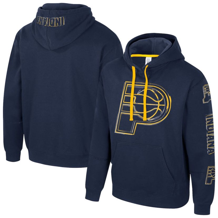NBA Unisex Indiana Pacers Elementized Pullover Hoodie
