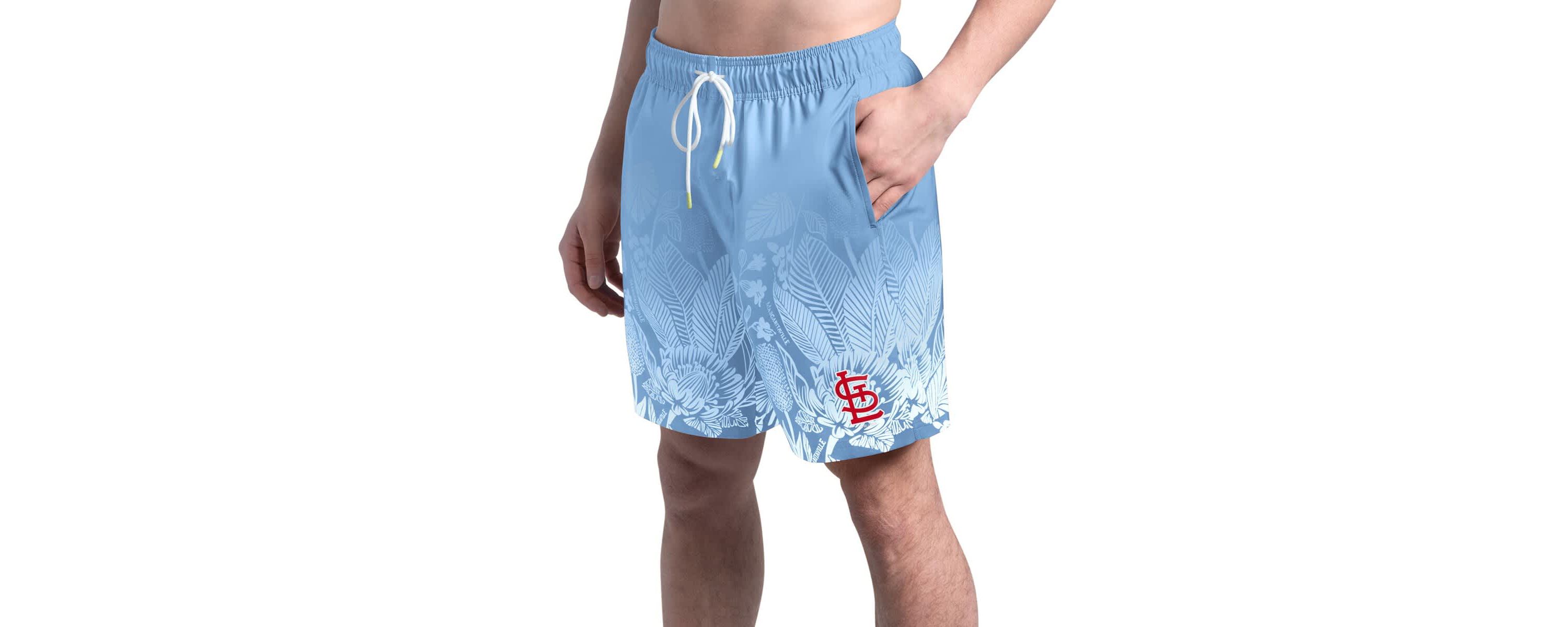 MLB St. Louis Cardinals Lagoon Fiesta Swim Shorts