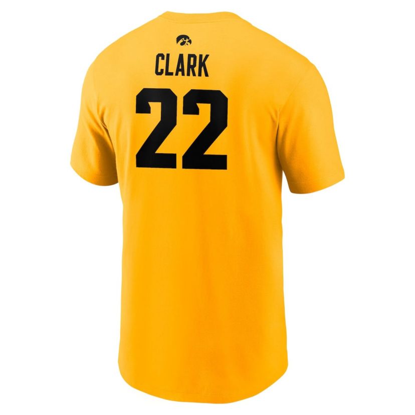NCAA Unisex Nike Caitlin Clark Iowa Hawkeyes Retired Player Name & Number T-Shirt
