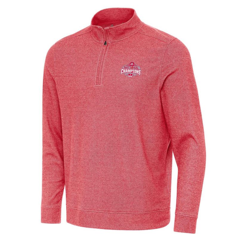 NCAA Ohio State Buckeyes NCAA Football Playoff 2024 National s Subtle Quarter-Zip Sweatshirt