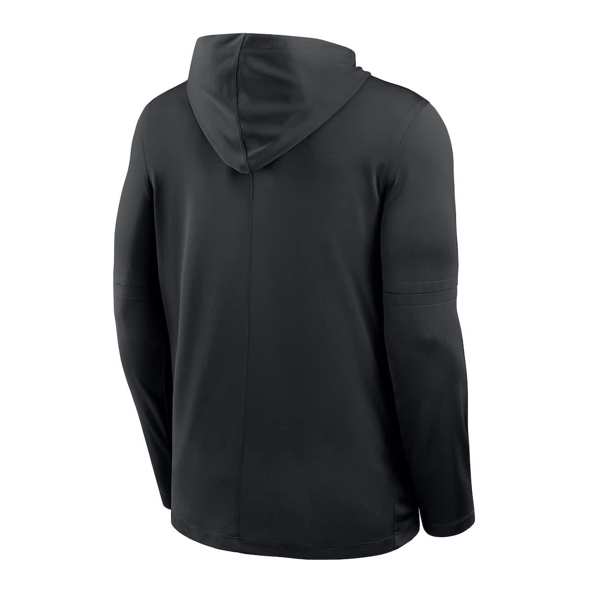 NCAA Nike Wake Forest Demon Deacons 2025 Sideline Dri-FIT Long Sleeve Hoodie T-Shirt