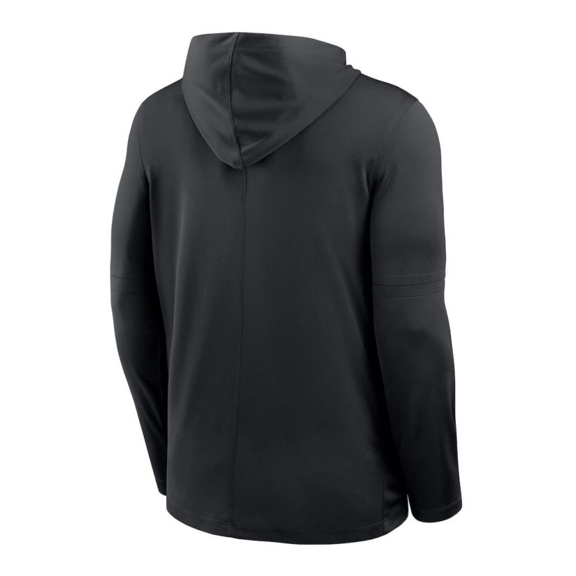 NCAA Nike Wake Forest Demon Deacons 2025 Sideline Dri-FIT Long Sleeve Hoodie T-Shirt