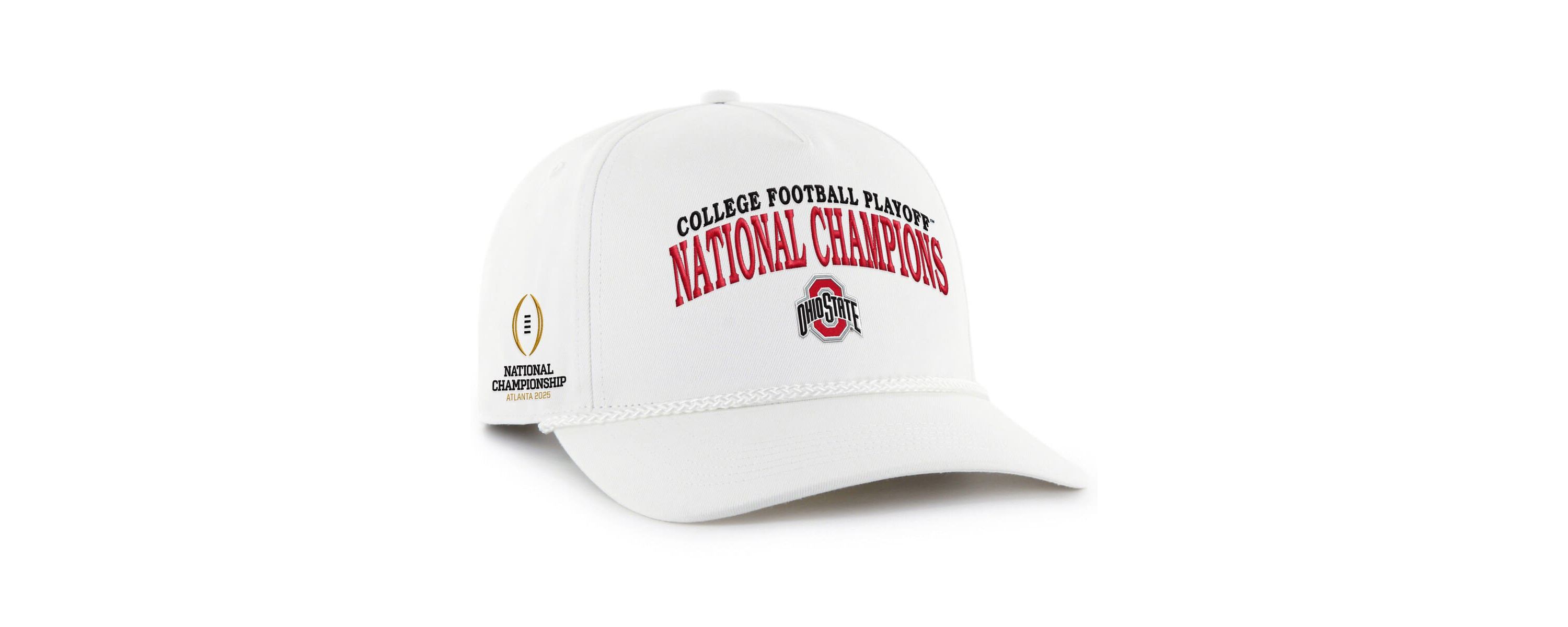 NCAA Ohio State Buckeyes NCAA Football Playoff 2024 National s Rope Hitch Adjustable Hat