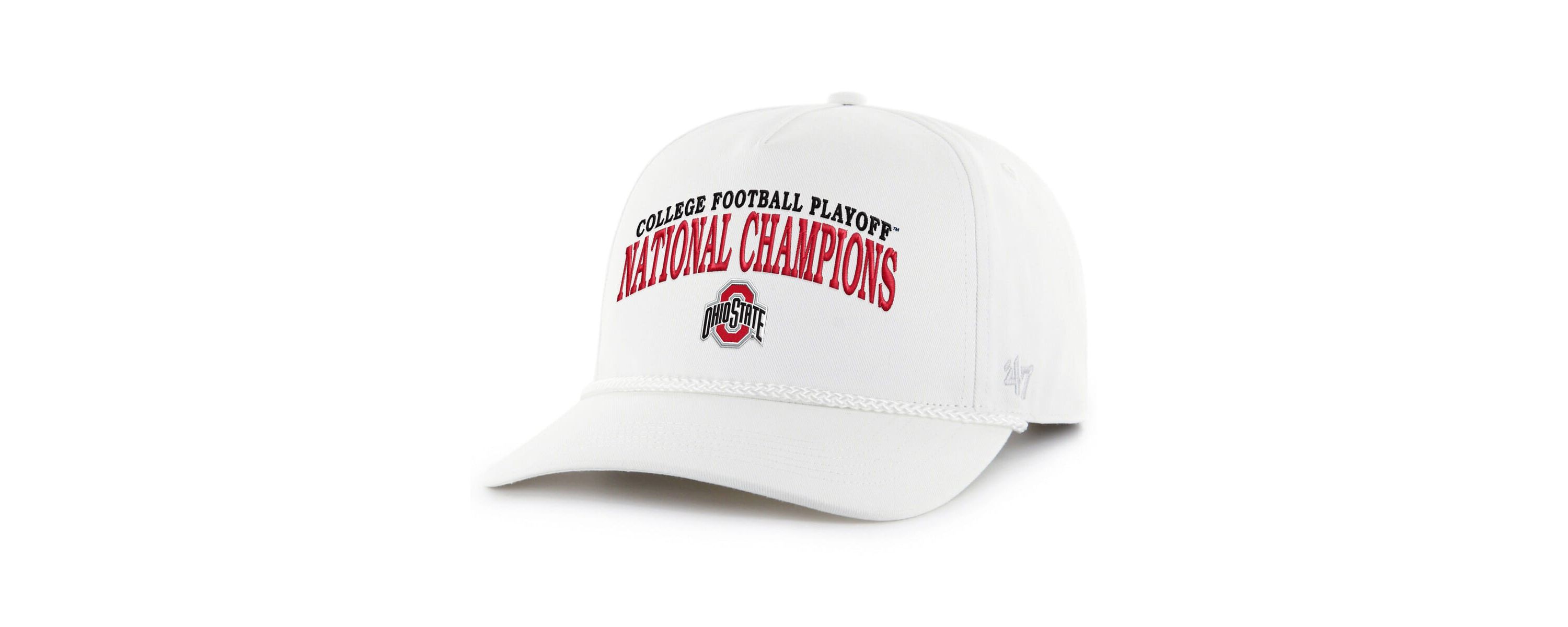 NCAA Ohio State Buckeyes NCAA Football Playoff 2024 National s Rope Hitch Adjustable Hat