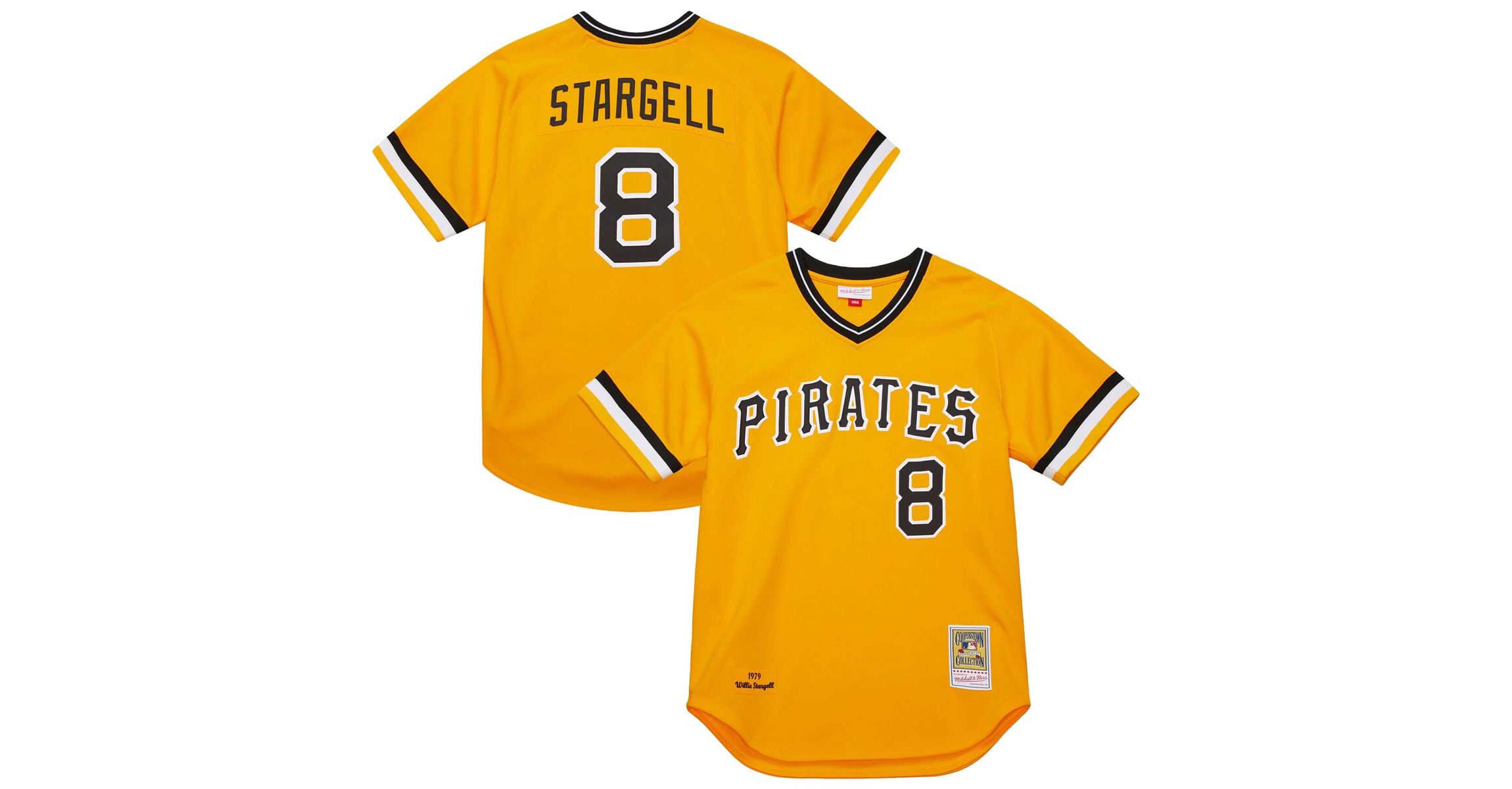 MLB Willie Stargell Pittsburgh Pirates 1979 Throwback Authentic Jersey